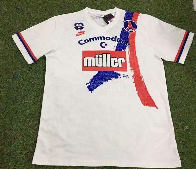 AAA(Thailand) Paris St German 91/92 Away Soccer Jersey