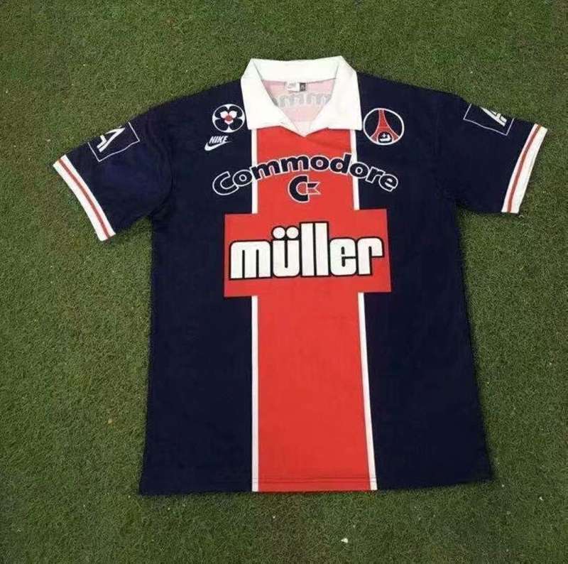 AAA(Thailand) Paris St German 91/92 Home Soccer Jersey