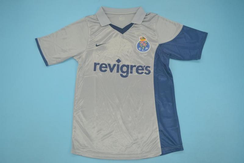 AAA(Thailand) Porto 2001 Away Retro Soccer Jersey
