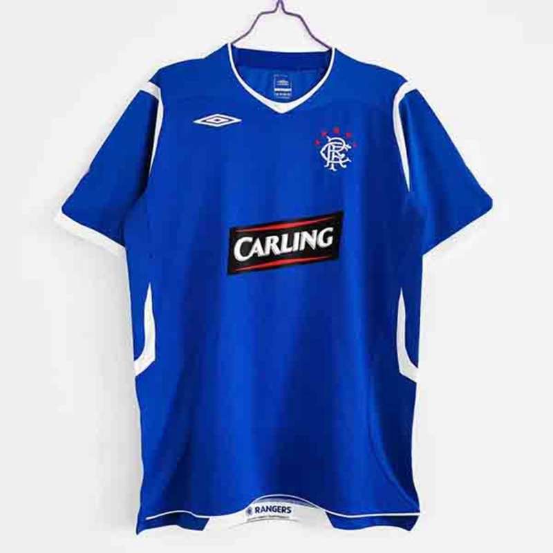 AAA(Thailand) Rangers 2008/09 Home Retro Soccer Jersey