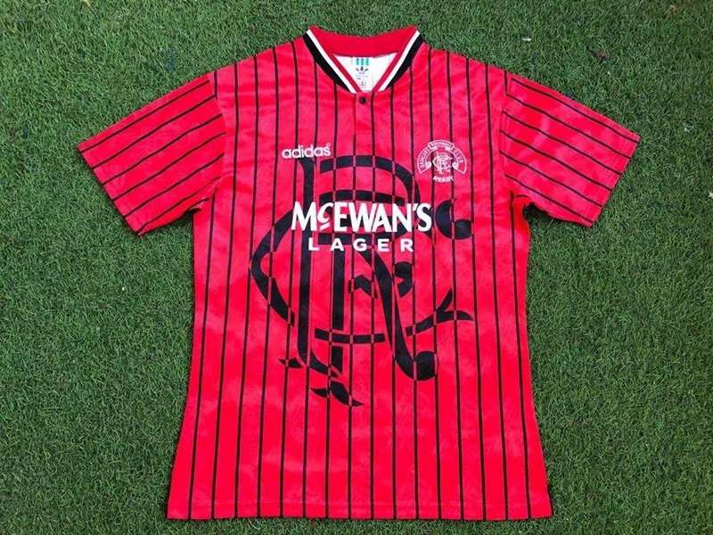 AAA(Thailand) Rangers 94/95 Away Retro Soccer Jersey