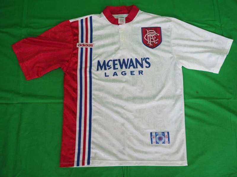 AAA(Thailand) Rangers 96/97 Away Retro Soccer Jersey