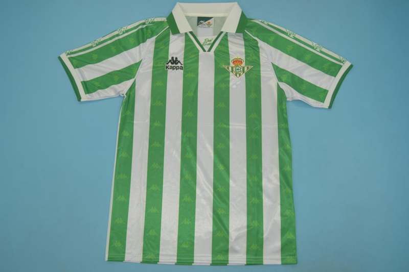 AAA(Thailand) Real Betis 1995/97 Home Retro Soccer Jersey