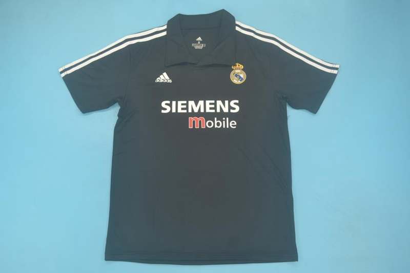 AAA(Thailand) Real Madrid 02/03 Retro Away Soccer Jersey