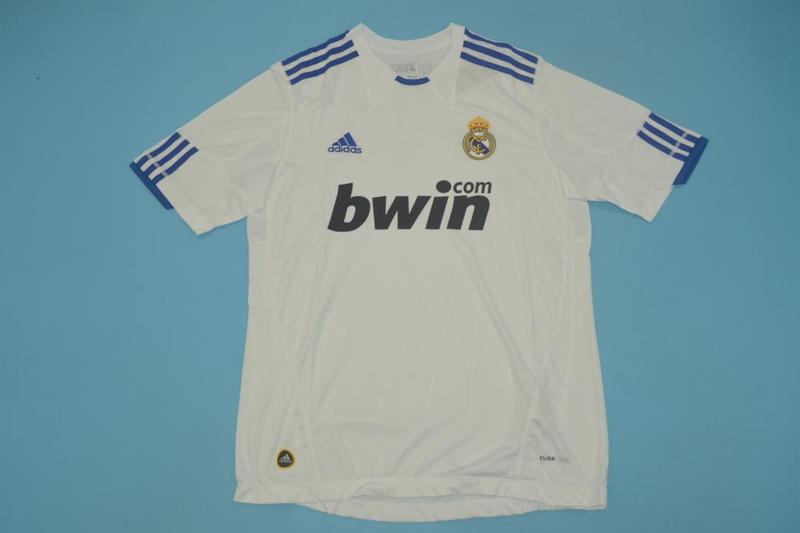 AAA(Thailand) Real Madrid 10/11 Retro Home Soccer Jersey
