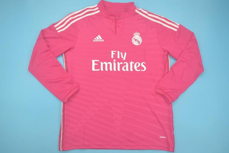 AAA(Thailand) Real Madrid 14/15 Retro Away Long Jersey(Player)