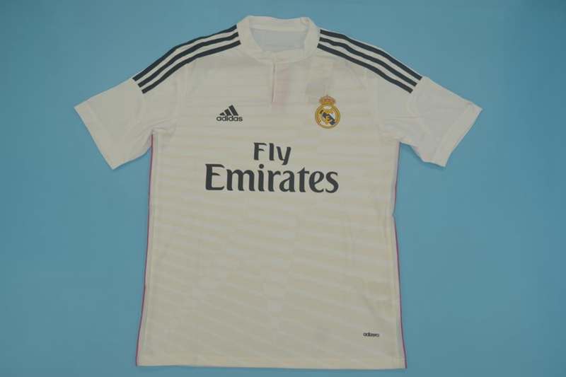 AAA(Thailand) Real Madrid 14/15 Retro Home Soccer Jersey(Player)