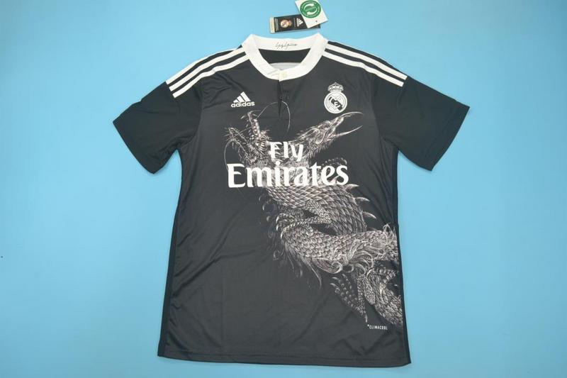 AAA(Thailand) Real Madrid 14/15 Retro Third Soccer Jersey