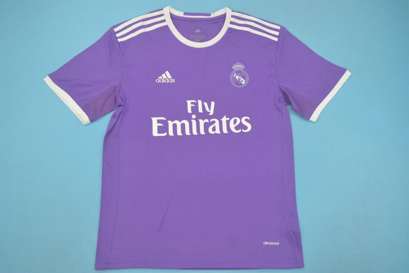 AAA(Thailand) Real Madrid 16/17 Retro Away Soccer Jersey