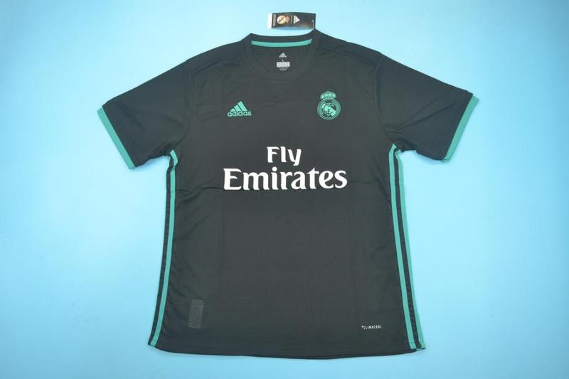 AAA(Thailand) Real Madrid 17/18 Retro Away Soccer Jersey