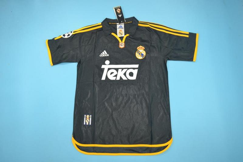 AAA(Thailand) Real Madrid 99/00 Retro Away Soccer Jersey