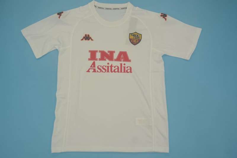 AAA(Thailand) Roma 2000/01 Away Retro Soccer Jersey