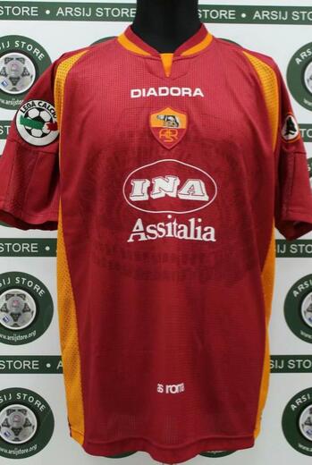 AAA(Thailand) Roma 1997/98 Home Retro Soccer Jersey