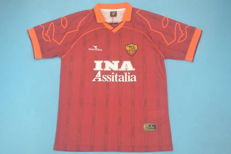 AAA(Thailand) Roma 1999/00 Home Retro Soccer Jersey