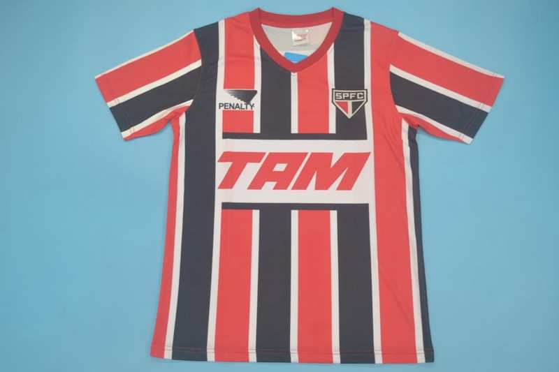 AAA(Thailand) Sao Paulo 1993 Away Retro Soccer Jersey