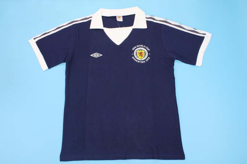 AAA(Thailand) Scotland 1978 Home Retro Soccer Jersey