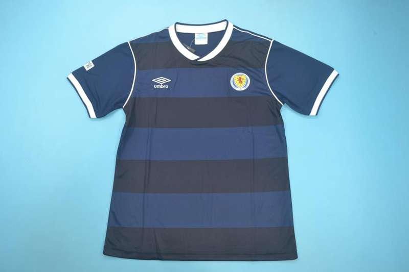 AAA(Thailand) Scotland 1986 Home Retro Soccer Jersey