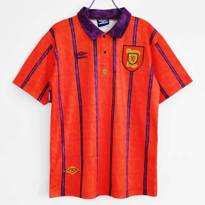 AAA(Thailand) Scotland 1993/94 Away Retro Soccer Jersey