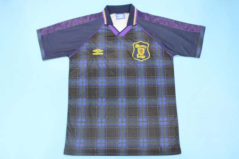 AAA(Thailand) Scotland 1994/96 Home Retro Soccer Jersey