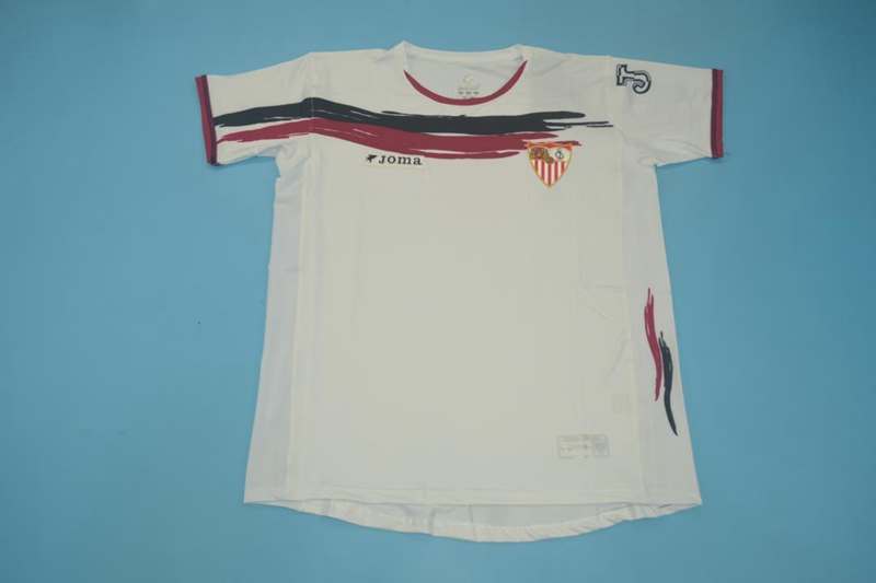 AAA(Thailand) Sevilla 06/07 Home Retro Soccer Jersey