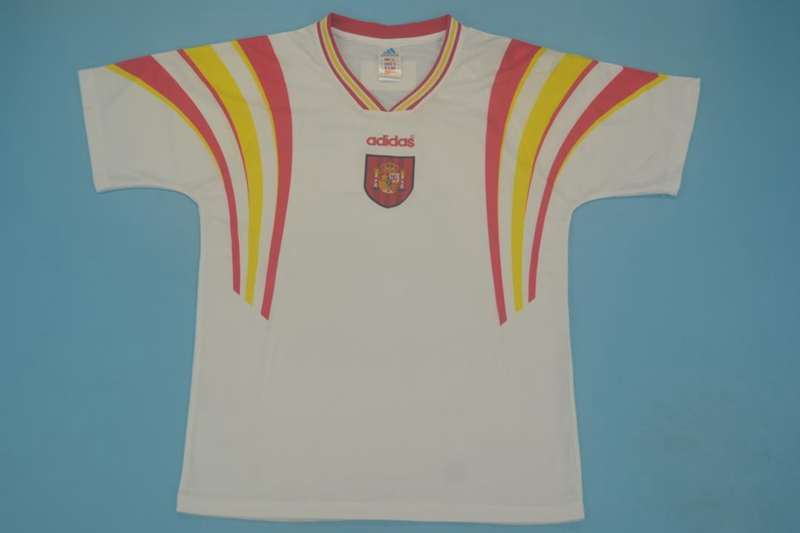 AAA(Thailand) Spain 1996 Away Retro Soccer Jersey