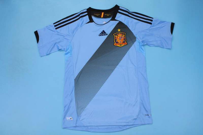 AAA(Thailand) Spain 2012 Away Retro Soccer Jersey